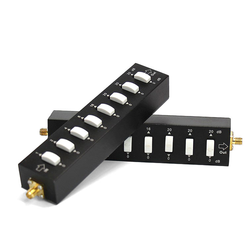  曲江步进可调衰减器SMA接口或N型接口0-90DB可调可选